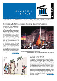 Cover vom dritten Akademie-Report 2015