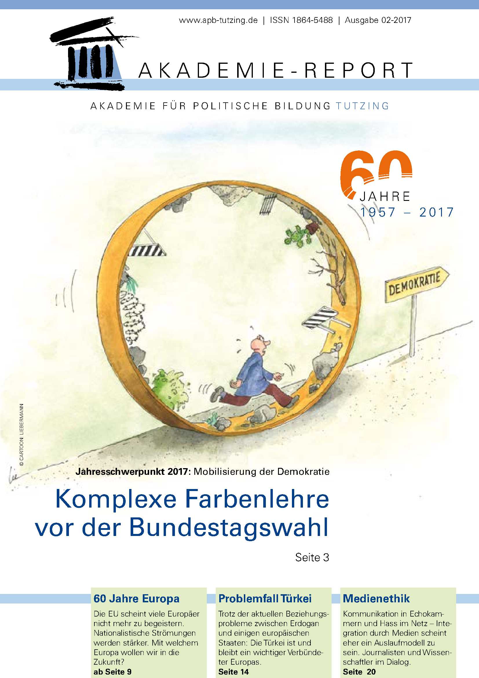 Cover vom zweiten Akademie-Report 2017