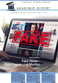 Cover vom ersten Akademie-Report 2018