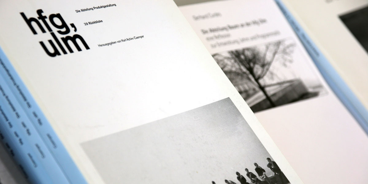 Publikationen zur Geschichte der hfg ulm